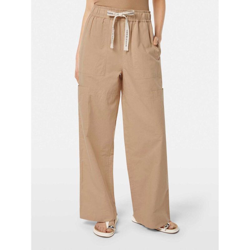 Scotch & Soda Noa High-Rise Wide-Leg Pull On Cargo Pant image number 1